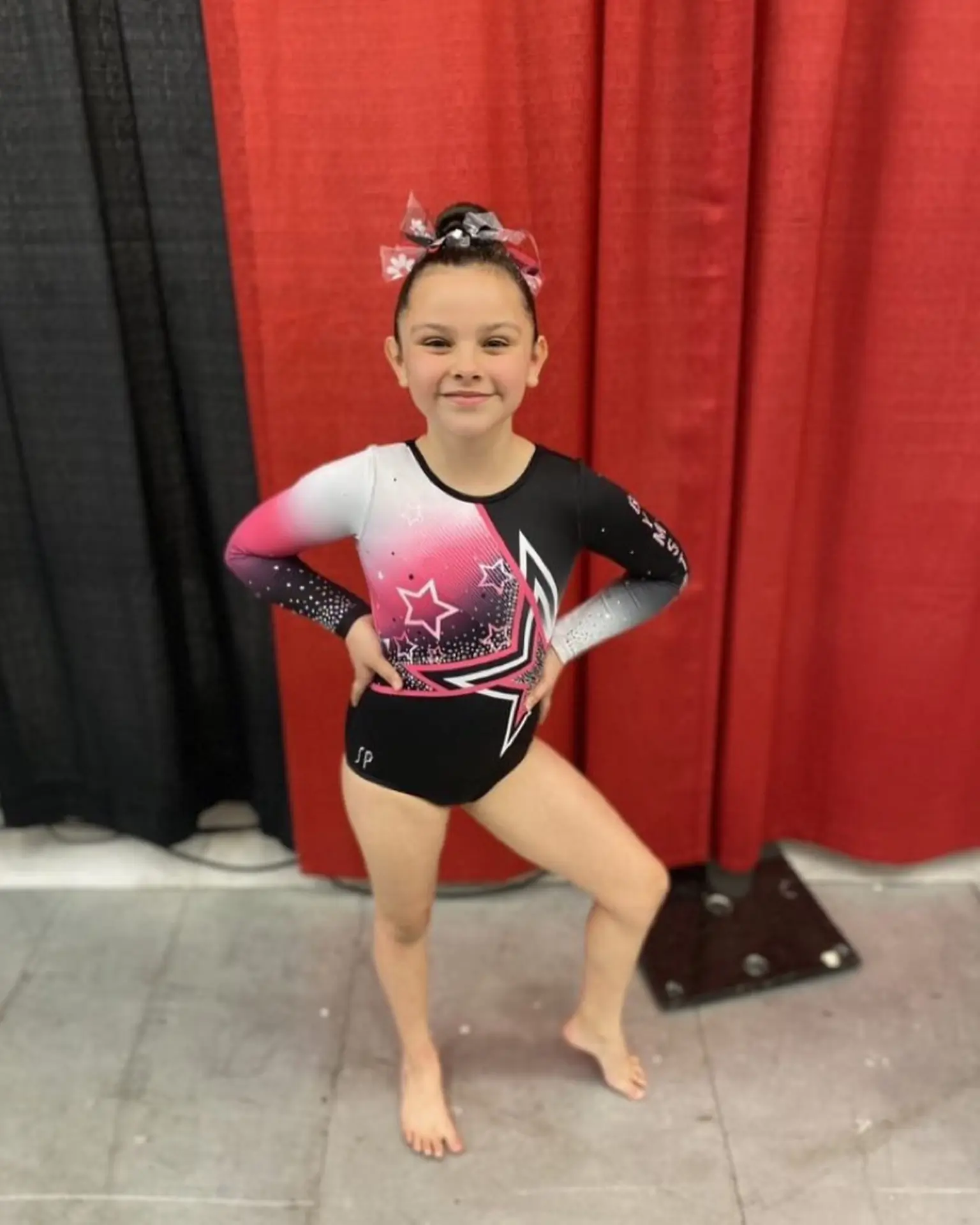 Photo of a Superstar Gymnast